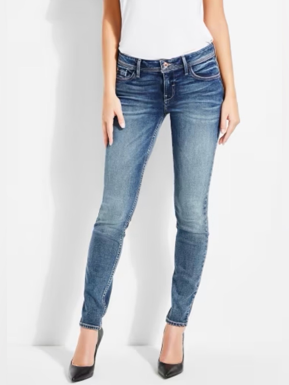 Women's Dark Blue Guess Jeans